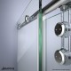 DreamLine 304D2-10, Clear Vinyl Door Seal, 76 in. Length, for 3/8 in. (10 mm.) Glass Shower Door