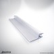 DreamLine 309B3-10, Clear Bottom Sweep Vinyl (pre-cut), 23 7/8 in. Length, for 3/8 in. (10 mm.) Glass Shower Door