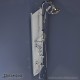 DreamLine Hydrotherapy Shower Panel with Glass Shelf