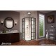 French Corner Sliding Shower Enclosure