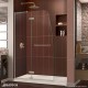 Aqua Ultra Hinged Shower Door & Base