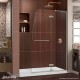 Aqua Ultra Hinged Shower Door & Base