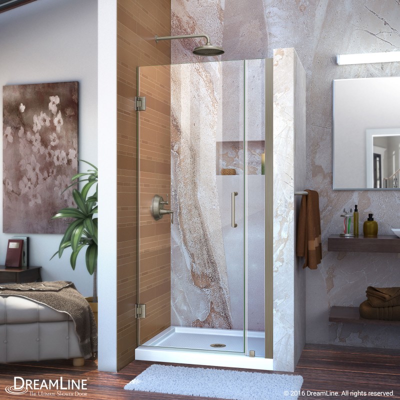 Unidoor 29 - 37 Hinged Shower Door - Ferguson