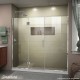 Unidoor-X 72 - 72 1/2 Hinged Shower Door