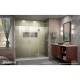 Unidoor-X 72 - 72 1/2 Hinged Shower Door