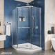 Prism Neo Angle Shower Enclosure & White Base Kit