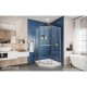 Prism Neo Angle Shower Enclosure & White Base Kit