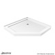 Prism Neo Angle Shower Enclosure & White Base Kit