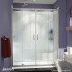 Visions Sliding Shower Door, Base & Backwalls