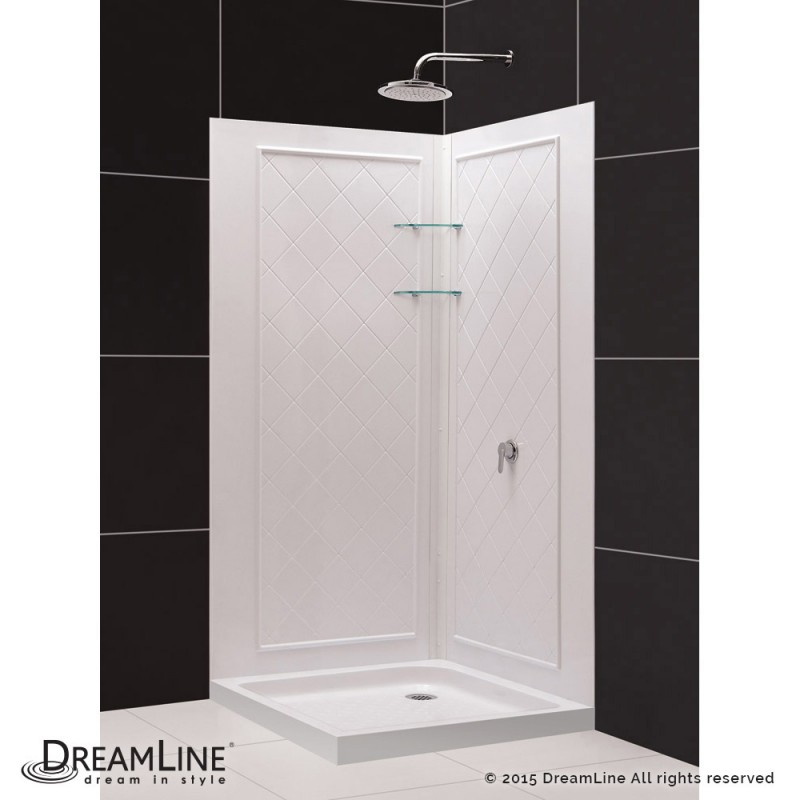 Fiberglass deals shower enclosures